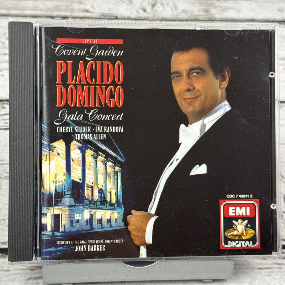 Placido‎ Domingo - Covent Garden Gala Concert [CD 1989] EMI Opera